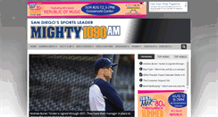 Desktop Screenshot of mighty1090.com